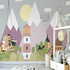 Classic Baby Wallpaper Mountain Glue | Murals Wallpaper
