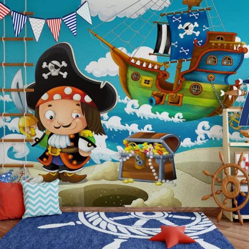 Funny Pirate Wallpaper | Murals Wallpaper