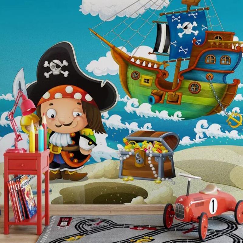 Funny Pirate Wallpaper | Murals Wallpaper