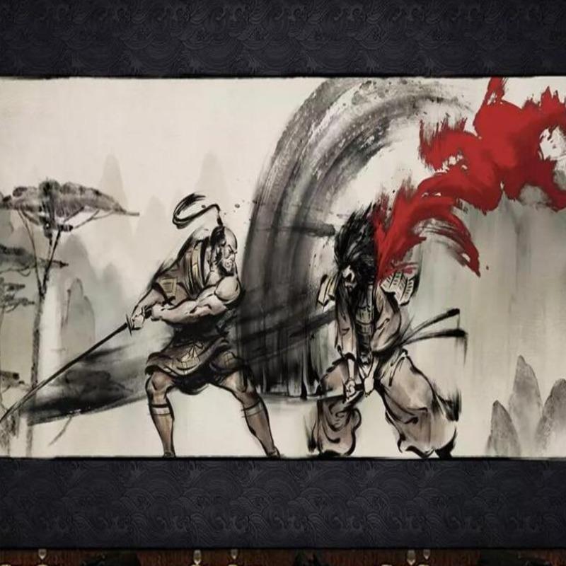 Bloodthirsty Sword Japanese Wallpaper | Murals Wallpaper