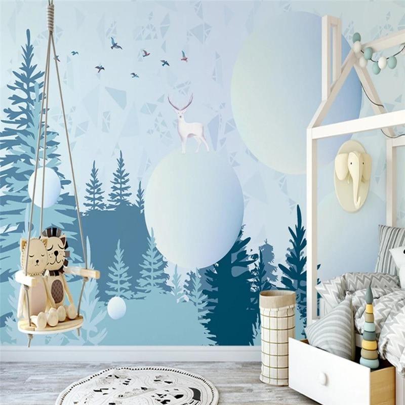 Classic Boy Wallpaper Blue Party | Murals Wallpaper