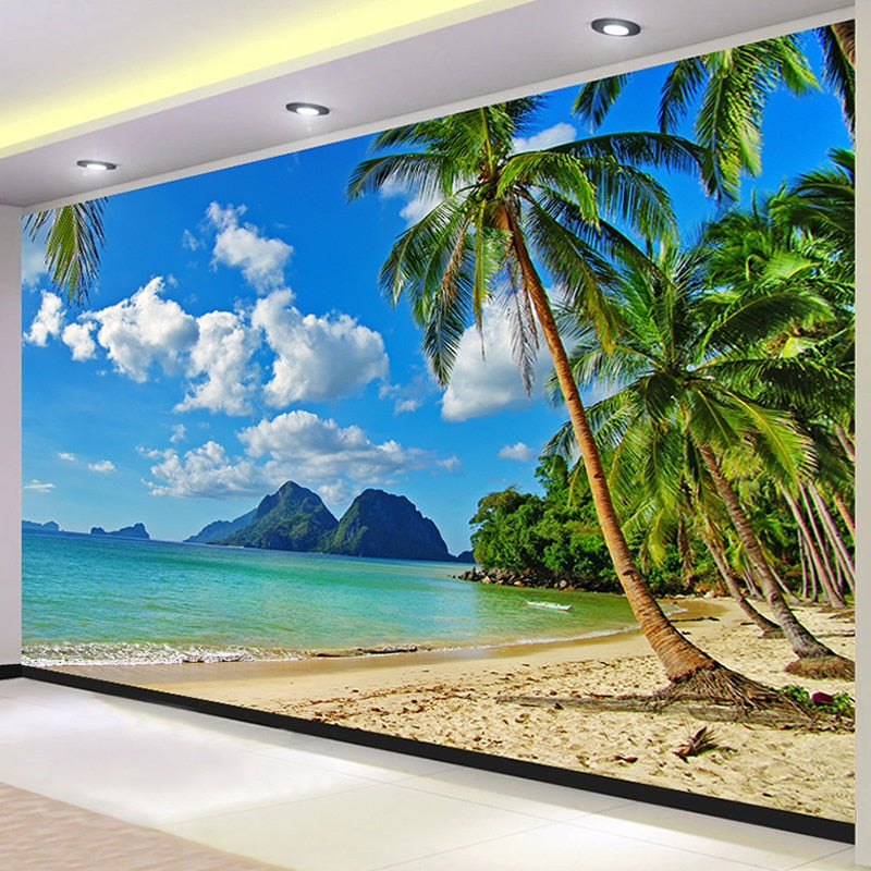 Beach Wall Wallpaper | Murals Wallpaper