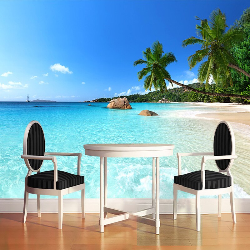 Papier peint mer plage