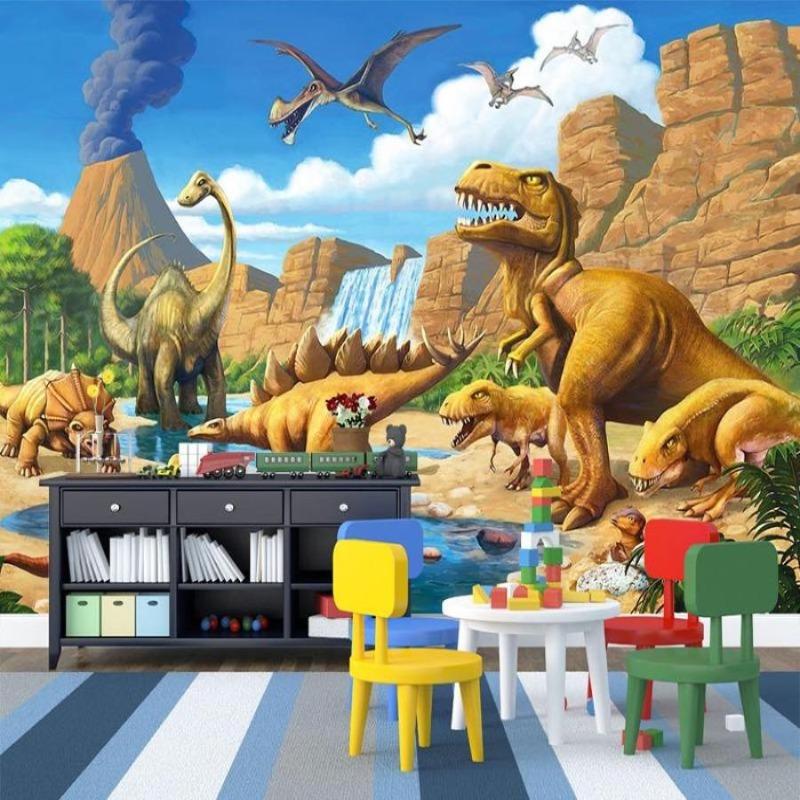 3D Dinosaur Wallpaper | Murals Wallpaper