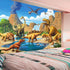 3D Dinosaur Wallpaper | Murals Wallpaper