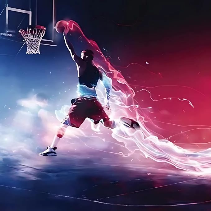 Mural Basketball Tapestry