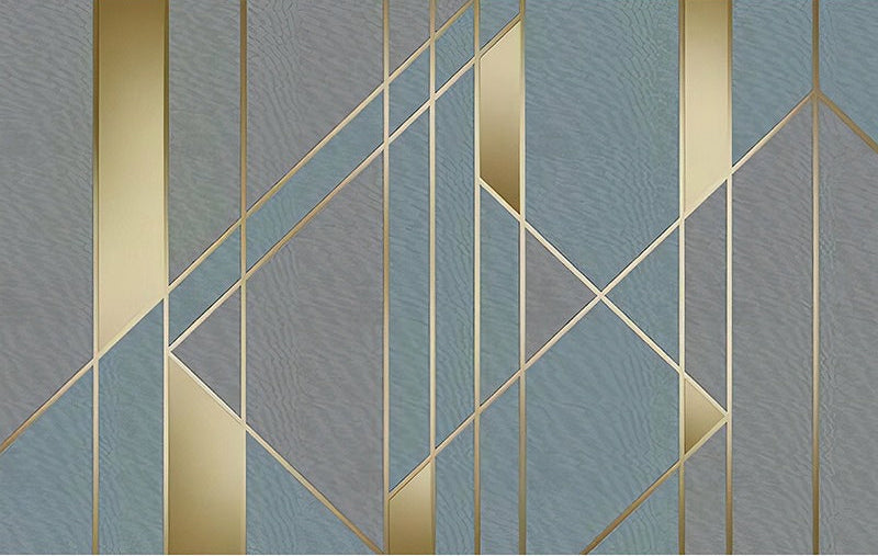 Mural Scandinavian Geometric Wallpaper