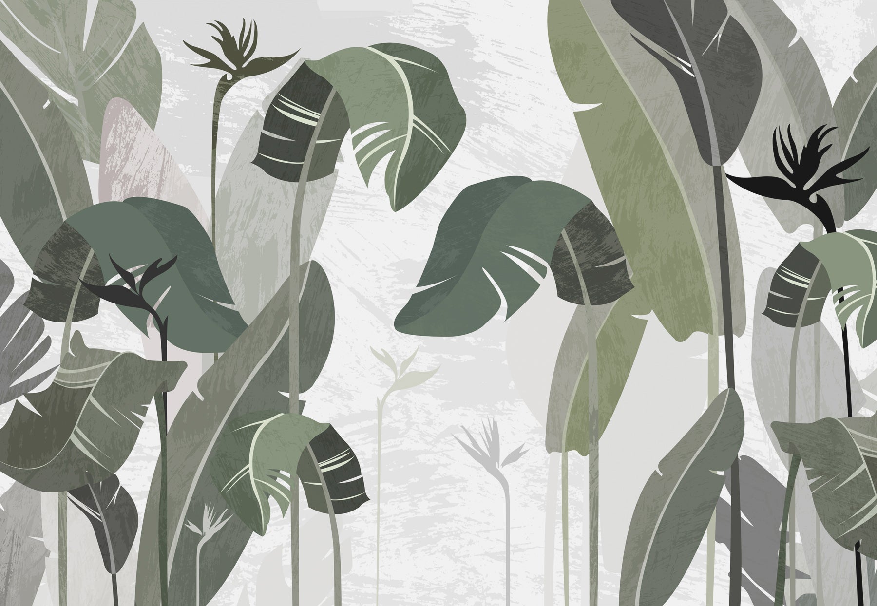 Leaf Wallpaper Room | Murals Wallpaper