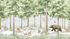 Woodland Friends Forest Mural Wallpaper